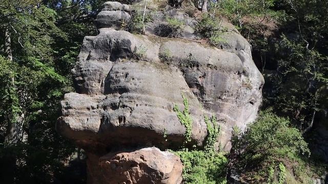 Surroundings of the Oybin monastery ruins - Video by Peter Siegfried Krug