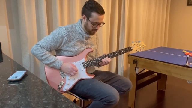 Last Train Home by John Mayer (Solo Cover) PRS Silver Sky