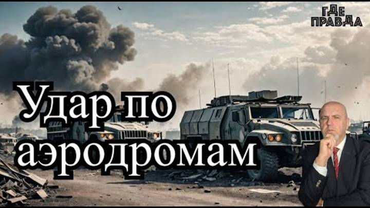 Масштабный удар по аэродромам Украины.. Израильские танки вошли в Ливан.