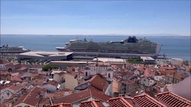 P&O Cruises Ventura REVIEW PART 2 | A day in Lisbon. Streets, Views, Sun, Food & Drink & more!