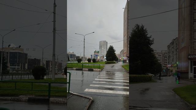 Что у кого по темпоральным дождям？ Звуки дождя и улиц города ｜ Расслабление