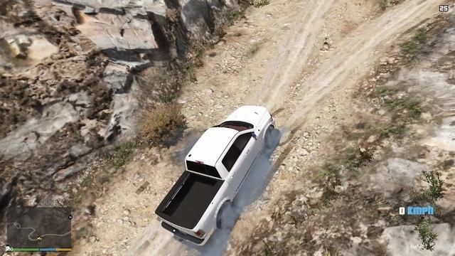 GTA 5 Dodge Ram 1500 краш и тест драй отличного пикапа в гта 5 он выдержал испытание,