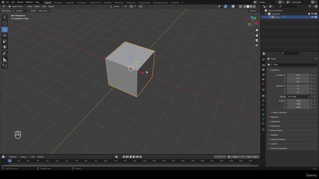 10 - Transform Orientation. Blender Beginners Course by Mr Rigged