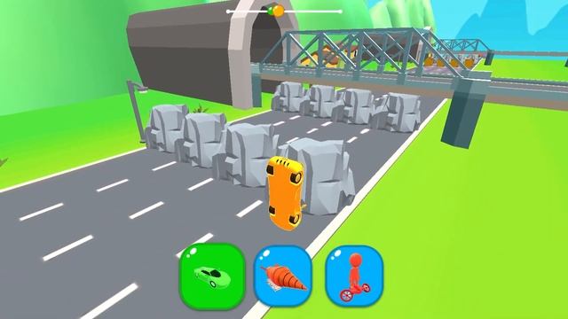 SHAPE SHIFTING 🏃♂️🚗🚲🚦All Levels Gameplay Walkthrough Android,ios max A8JK