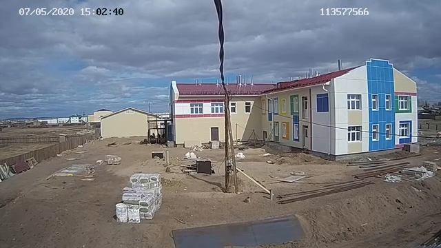 Строительство объекта: Детский сад в с. Сосново-Озерское