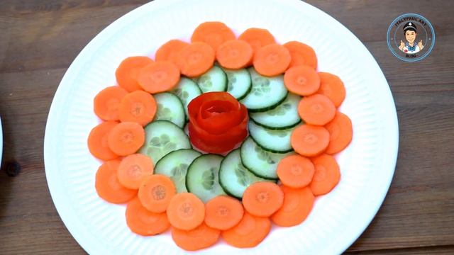 5 Easy Ideas Super Salad decoration tutorial - Christmas decorations ideas