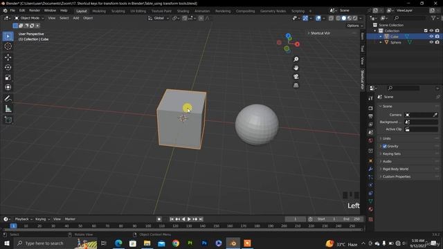 15. Intro to Modeling. BLENDER FOR BEGINNERS by Bowas Muke