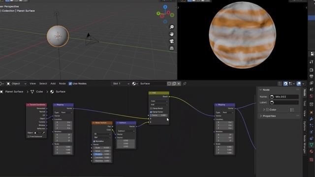 3. Creating the Planet Shader Pt2. COSMOS PROCEDURAL GAS PLANETS Course