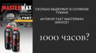 Честный тест Антикор FAST Masterwax Service. Выдержит 1000 часов в камере соляного тумана?