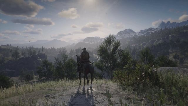 Пейзаж RDR2: Шикарные живые обои для windows в отличном качестве