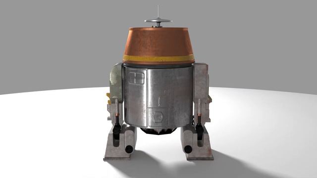 Star Wars Chopper Droid 3D Model