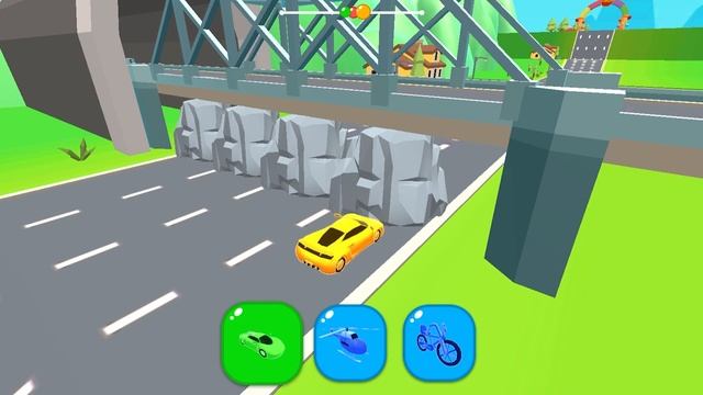 SHAPE SHIFTING 🏃♂️🚗🚲🚦All Levels Gameplay Walkthrough Android,ios max D6KM