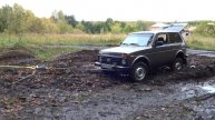 НИВА 21214М.+Лебедка рычажная GLA-A 1800.Тест