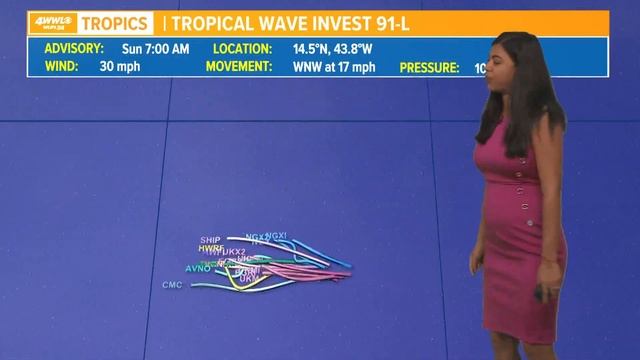 Scattered showers and storms are likely through the afternoon