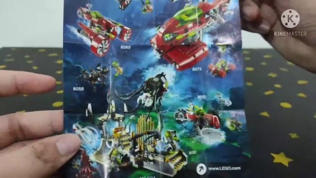 LEGO ATLANTIS - 8073 - Manta Warrior - Speed Build