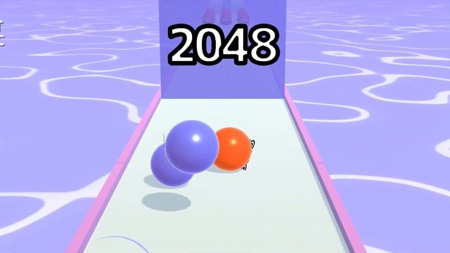 Satisfying Mobile Games 2023 - Ball Run 2048 All Levels Gameplay Walkthrough Android ios max 2048B