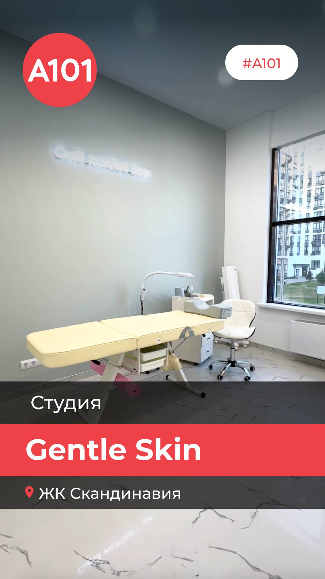 Обзор студии GENTLE SKIN в «Скандинавии»