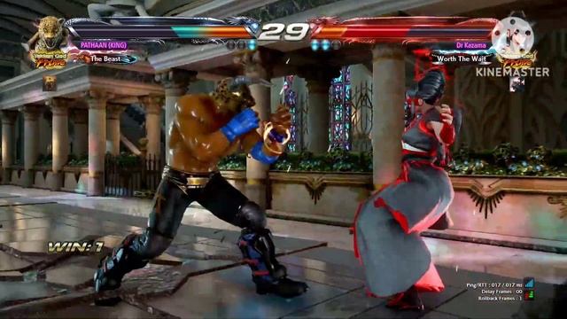 king vs kazumi highlights compilaiaton | tekken 7 king  moments #tekken7 #bandainamco #playstation