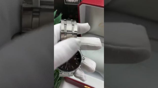 Часы Tissot механические с автоподзаводом черные