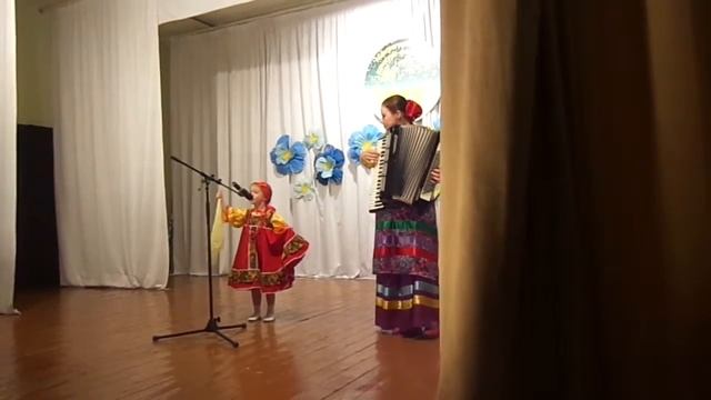 Попова Ксения, РНП "Я на горку шла"