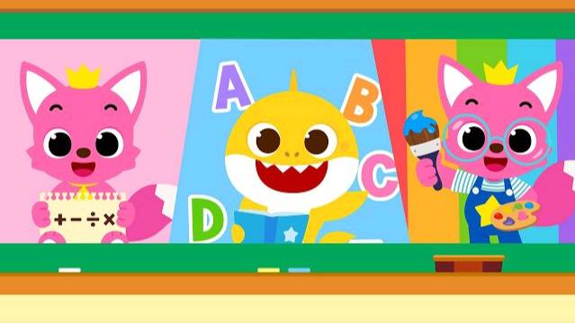 [45 Minute] Numbers & ABC & Colors for Kids | Fun Educational Video for Kids | Learn with Baby Shark