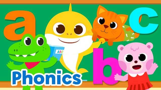 Fun ABC Learning for Kids | Alphabet Songs | Learn to Read | 15-Minute Learning with Baby shark