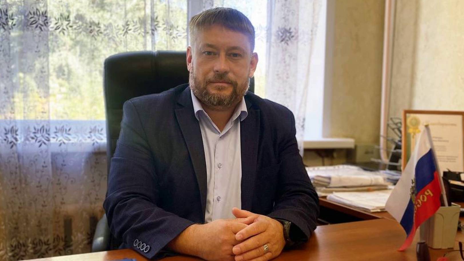Поздравление главы администрации села Чаадаевка Глухова В.В. с Днем пожилого человека.