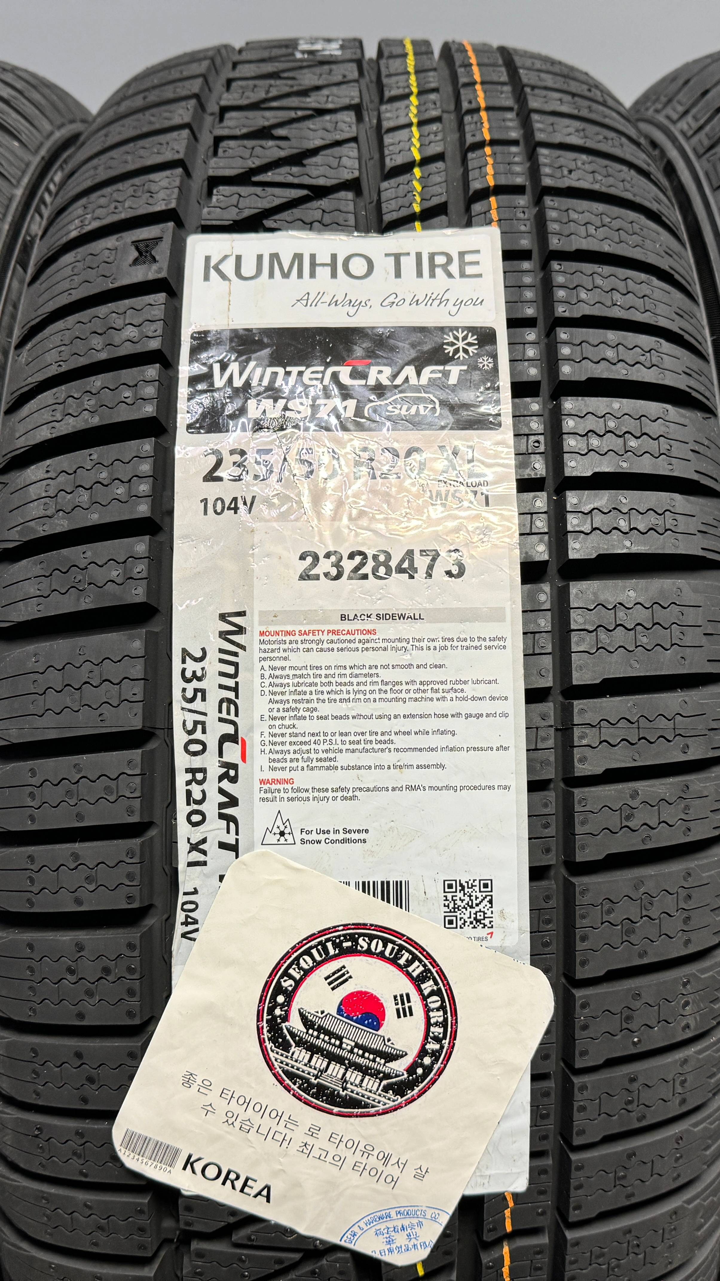 Kumho WinterCraft SUV WS71 235/50 R20 104V XL