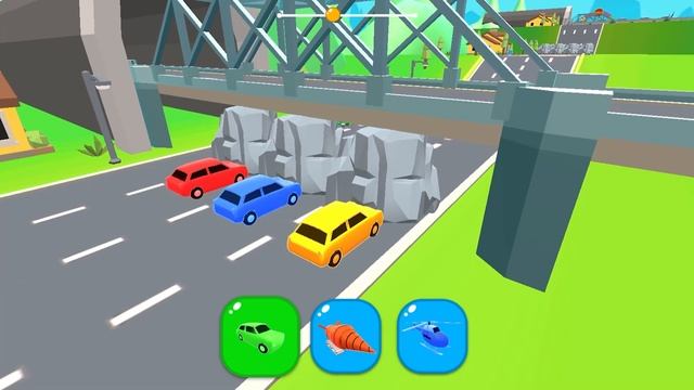 SHAPE SHIFTING 🏃♂️🚗🚲🚦All Levels Gameplay Walkthrough Android,ios max D8KU