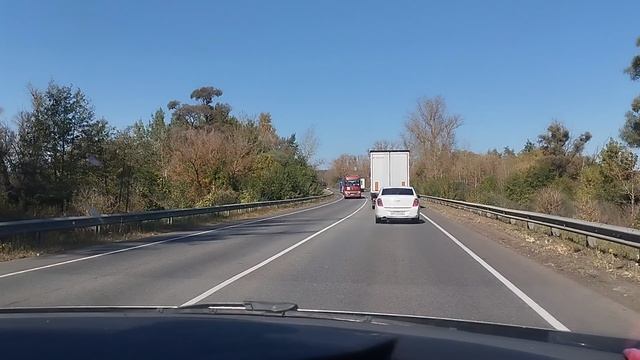 Трасса М5. Пензенская область. Нижний ломов.