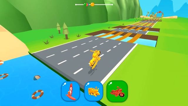 SHAPE SHIFTING 🏃♂️🚗🚲🚦All Levels Gameplay Walkthrough Android,ios max CKO6D