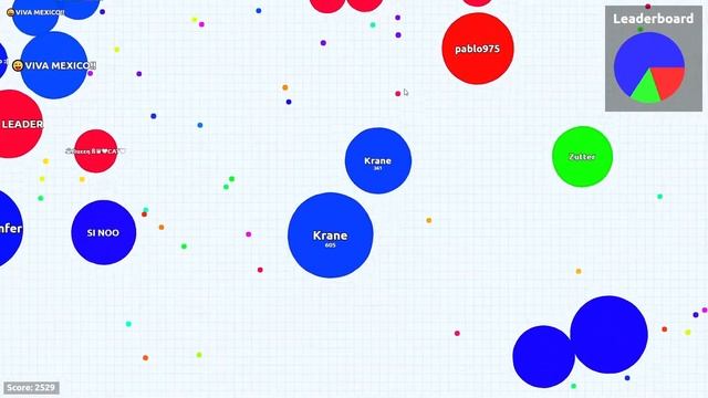 ✧ Agar.io Team Mode Turnaround #3: Krane's Final Game ✧