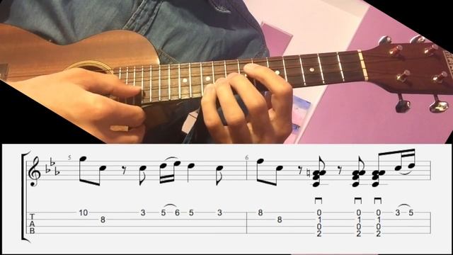 UKULELE. SHERLOCK'S THEME UKULELE TUTORIAL