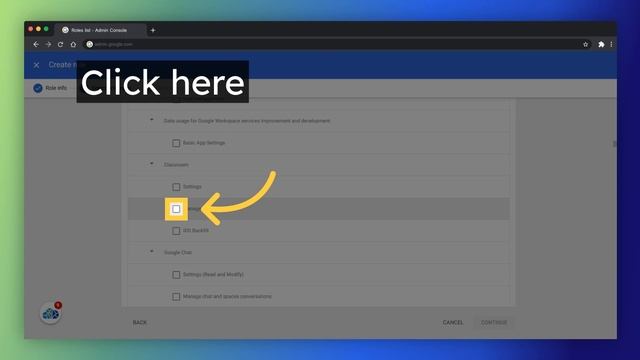 Google Classroom  - Visit a Class  - Setting up Permissions