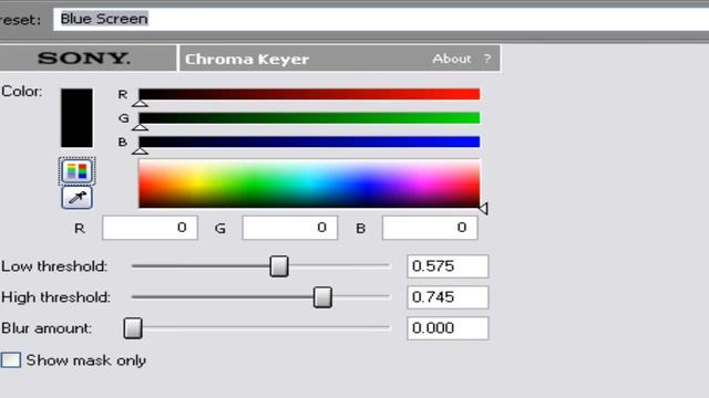 Sony Vegas coloring tutorial