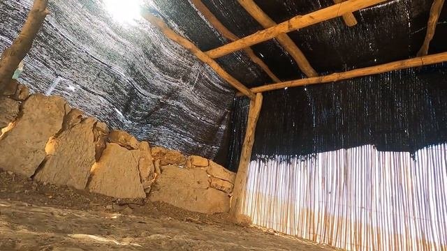 Nomadic life building a summer house in the mountains filmo