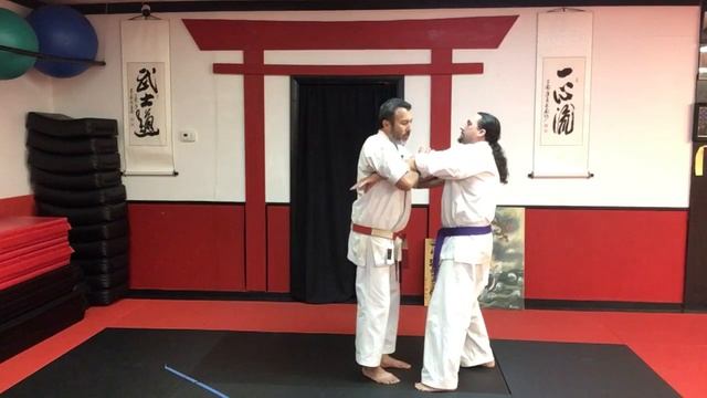 I Mooned Him.   Kusanku Bunkai