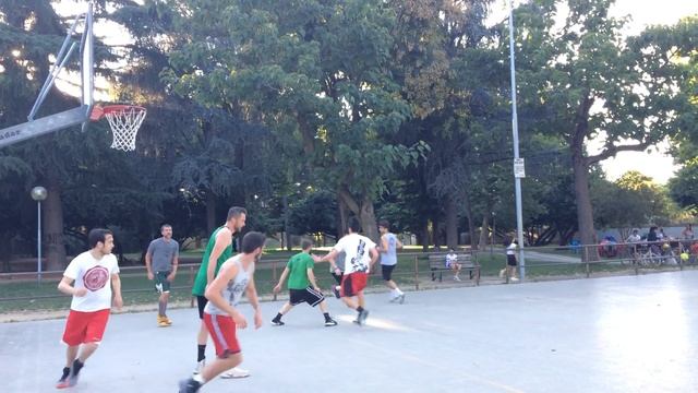 Italian Teenagers Challenge Their Elder To A BasketBall Duel.....(Gets Heated)