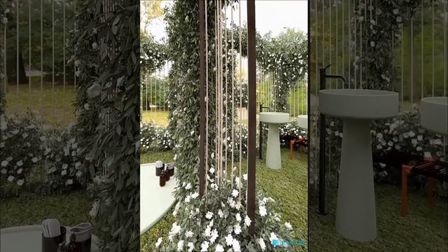 проект DomuS3D 360° "Forest&Garden Bathroom" от Studio Marco Carini, Milano