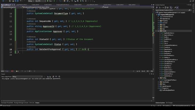 EP 25 Employees Management System With EF Core,MS SQL ASP .NETCORE,Multiple User Approval Workflows