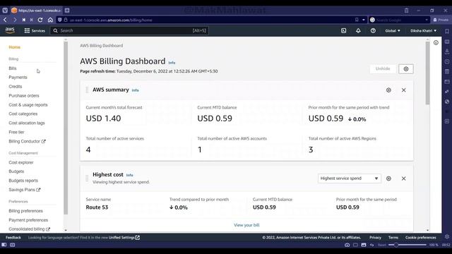 How to Pay AWS Bills | Mak Mahlawat