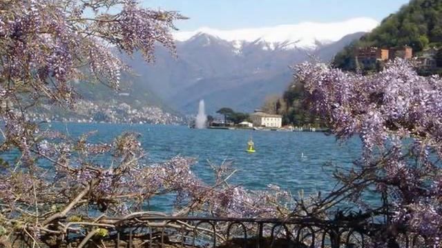 Lake Como, Italy  in the Winter