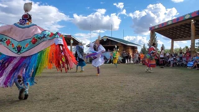 Thunderchild Powwow 2021 Teen Fancy Shawl Saturday Afternoon