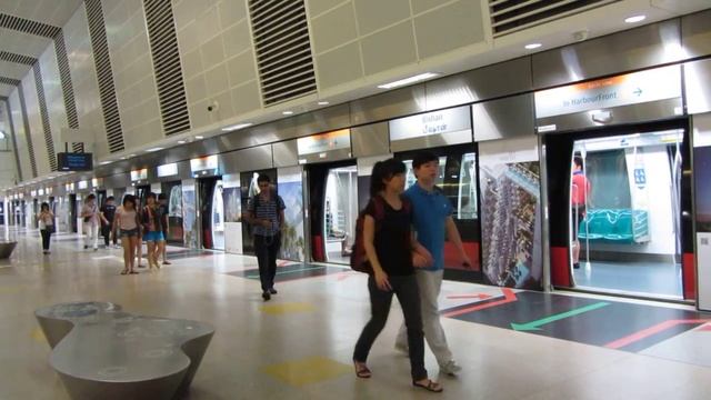 SMRT C830 [821] at Bishan (Last Train » one-north)