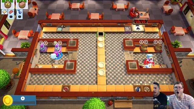 Let's Play Overcooked 2 w/ Randomize #1: Return of the Broken Down Gamers!?
