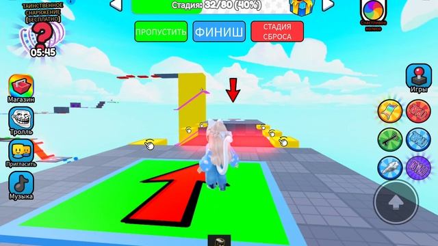 Играем c Amira Cat в Roblox - Drag Puzzles Obby!