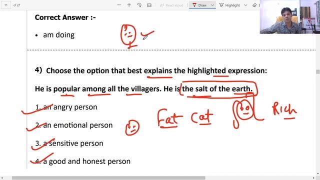 Jail Prahari English Previous Year Paper Solution