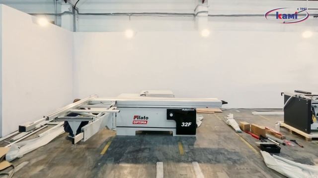 Монтаж форматно-раскроечного станка Filato Optima 32F