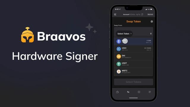 Hardware Signer, the last release of Braavos, the Wallet on StarkNet.