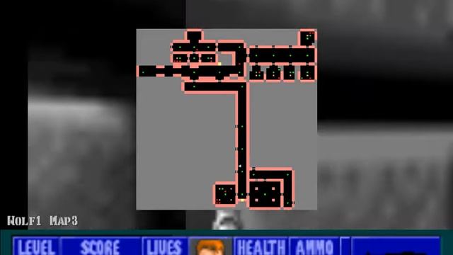 Прохождение Wolfenstein 3D Эпизод 1 Побег из Wolfenstein Нацистская База #3